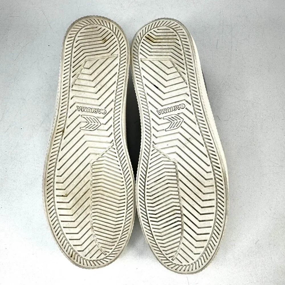 Cariuma Oca Canvas Low Top Taupe Sneakers UNISEX Men's 10/ Women's Size 11.5